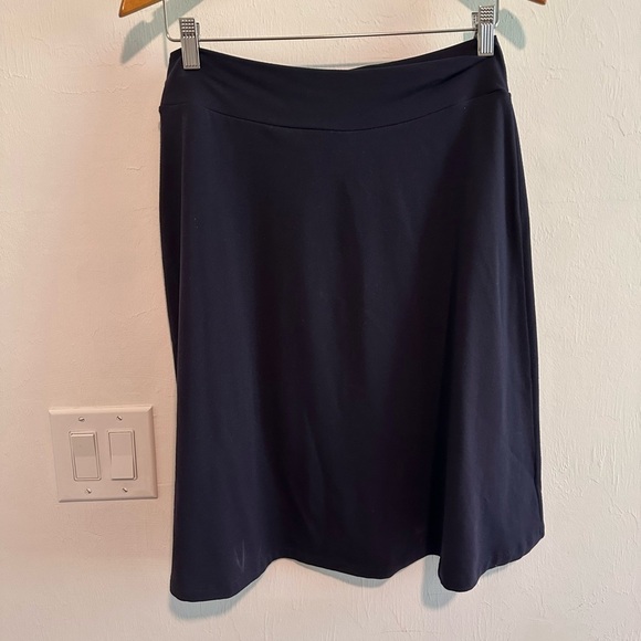 Susana Monaco Skirt Set in Navy Blue Sz L - Picture 9 of 10